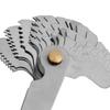 55 Degree Thread Pitch Gauge 60 Degree Fishtail Gauge Precision Center Gauge  Screw Cutting Tools