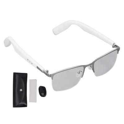 Bluetooth Sound Glasses Builit In Speaker and Microphone Blue Light Blocking Touch Voice Control