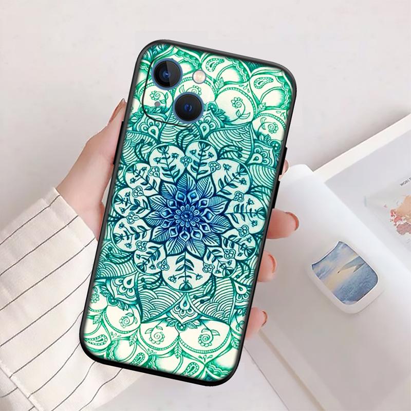 RP46 Mandalas New High-End Shell Phone Case for OPPO A3 Pro A72 A74 A76 A77 A77S A78 A79 A94 A95 A18 A40M A58