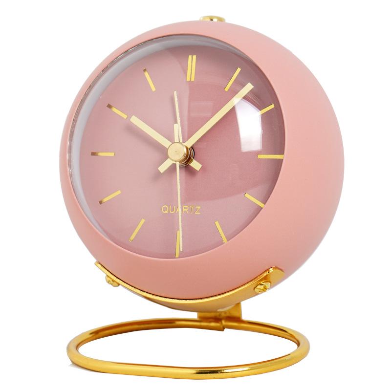 Nordic Minimalist Children's Silent Alarm Clock - Luminous Desktop Bedside Clock