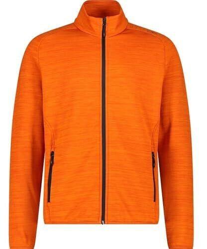 Куртка CMP Мужская куртка из меланжевого стрейчевого флиса (30E9707) оранжевая