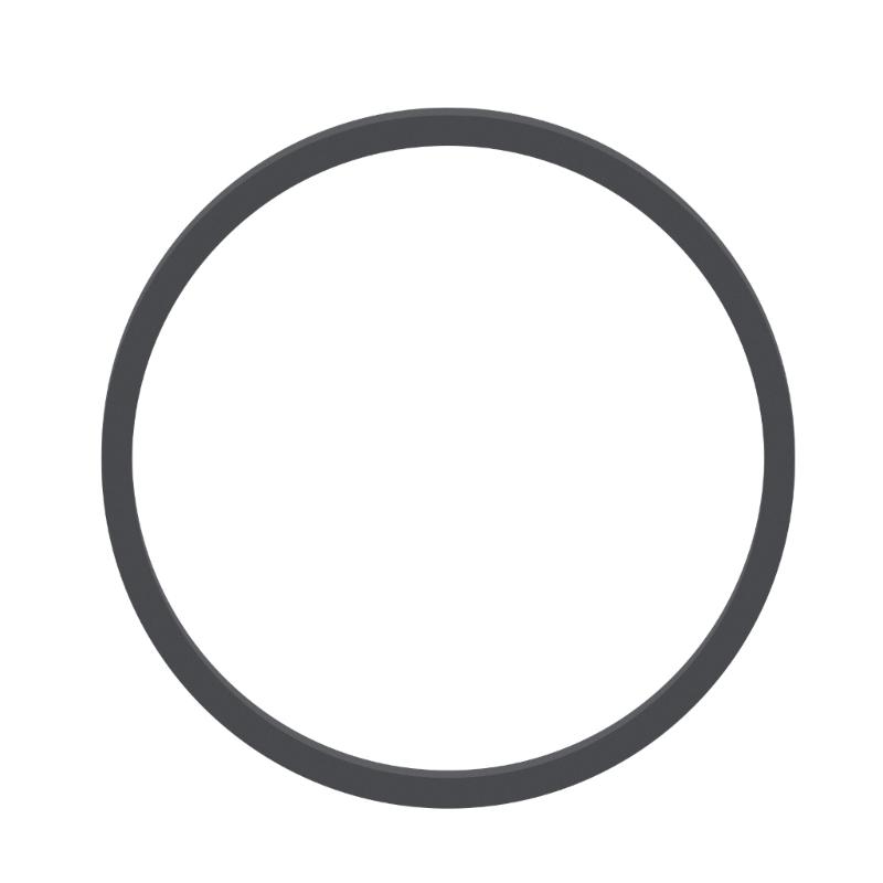 Precise 1.5mm Square Rubber Drive Belt For Vintaged Cassette Players Quiet Operations 20-100mm Folded