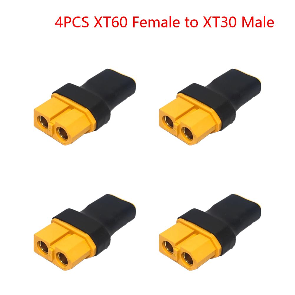 Plastic Adapter Converter DIY Accessories XT60 To XT30 Parallel Adapter Converter Replacement Plug Converter for RC Car Airplane