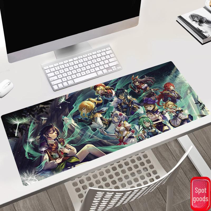 Genshin Impact Large Anime Gaming Mouse Desk Pad