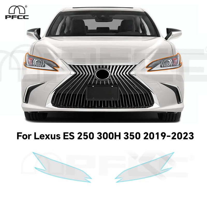 Headlight Rearview TPU Anti-scratch Protective Film For Lexus ES 250 300H 350 - Pre-cut PPF Clear Bra Resistant Cover