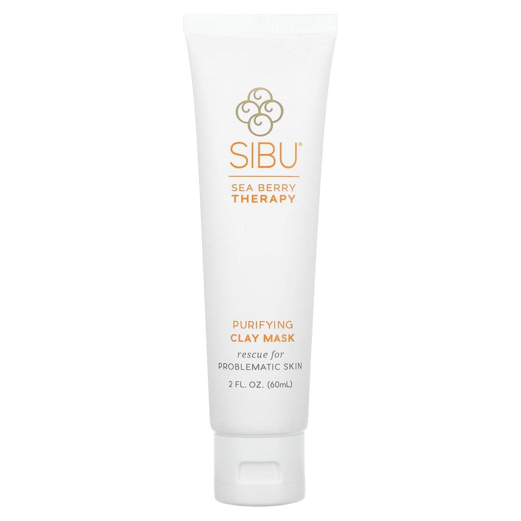 Sibu Beauty Sea Berry Therapy, Purifying Clay Mask, 2 Fl Oz (60 Ml)