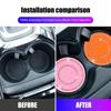 New Fashion Diamond-set Coaster Universal Car Coaster Washable Heat Insulation Anti-scald Water Cup Non-slip Mat Car Interiors