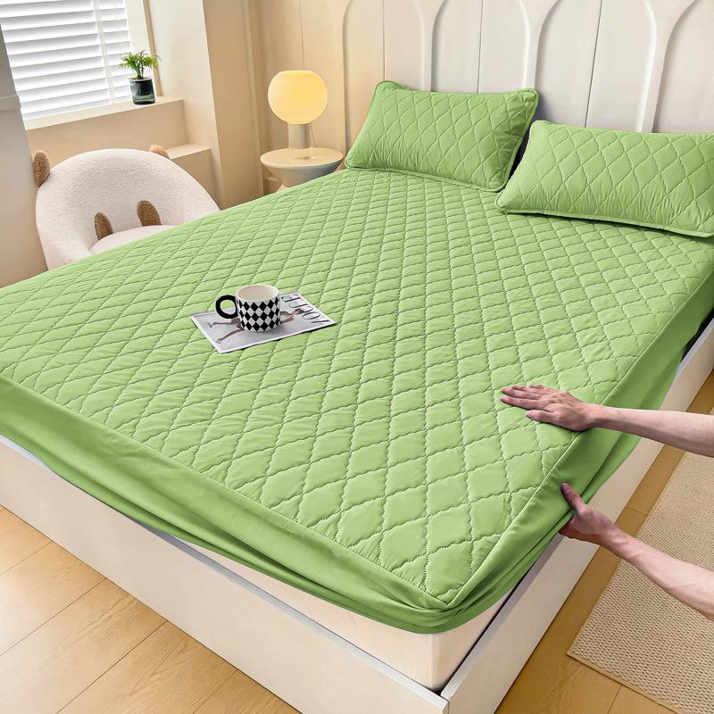 Wasserdichte Matratzenschoner, Baumwollgepolsterte Feuchtigkeitsschutz- und Rutschfeste Schutzbezüge, Vollständig bedeckende Simmons-Matratzenschoner, Tagesdecken