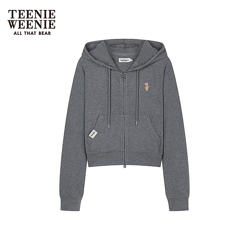 Teenie Weenie Bear Nova 2025 Winter Women's Hooded Cardigan Sweatshirt