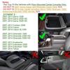 Mittelkonsolen-Organizer Aufbewahrungsschale für Avalanche Tahoe Silverado Suburban 1500 2500 Sierra Pickup Zubehör-A87Q