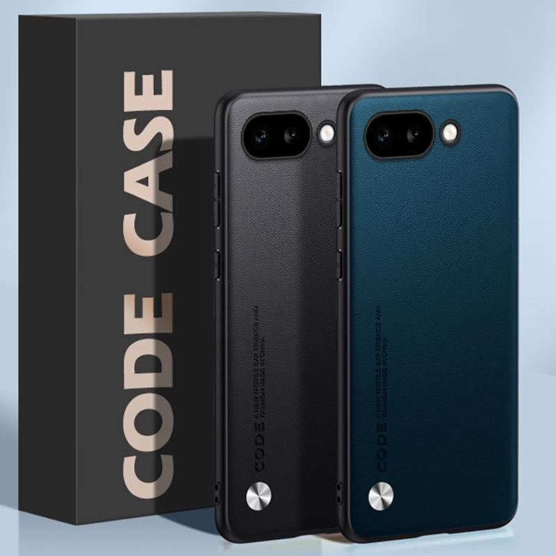 Luxus PU Lederhülle Für Google Pixel 9A Rückseite Matte Silikon Vollschutz Handyhülle Für Google Pixel9A 5G Pixel9 A
