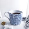 Kubek ceramiczny 350 ml Kubek do kawy Wzór w paski Naczynie do picia Gospodarstwo domowe Retro Kubek do wody z uchwytem Można używać w mikrofalówce