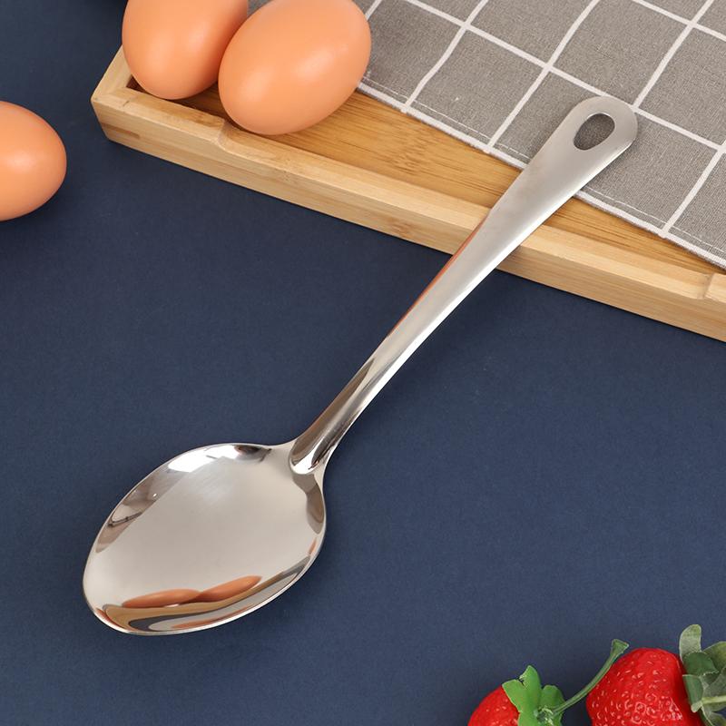 1Pc Stainless Steel Strainer Spoon Kitchen Colander Spoon Filter Strainer Food Scoop Perforated Skimmer Colander