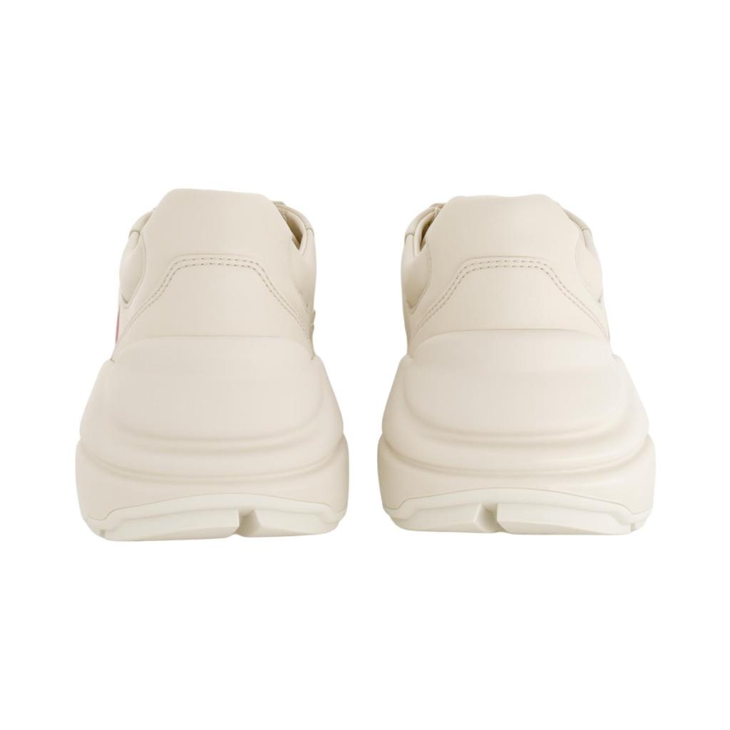 Gucci Rhyton Leather Low Top Chunky Sneakers Women's White 800243 2SH00 9522