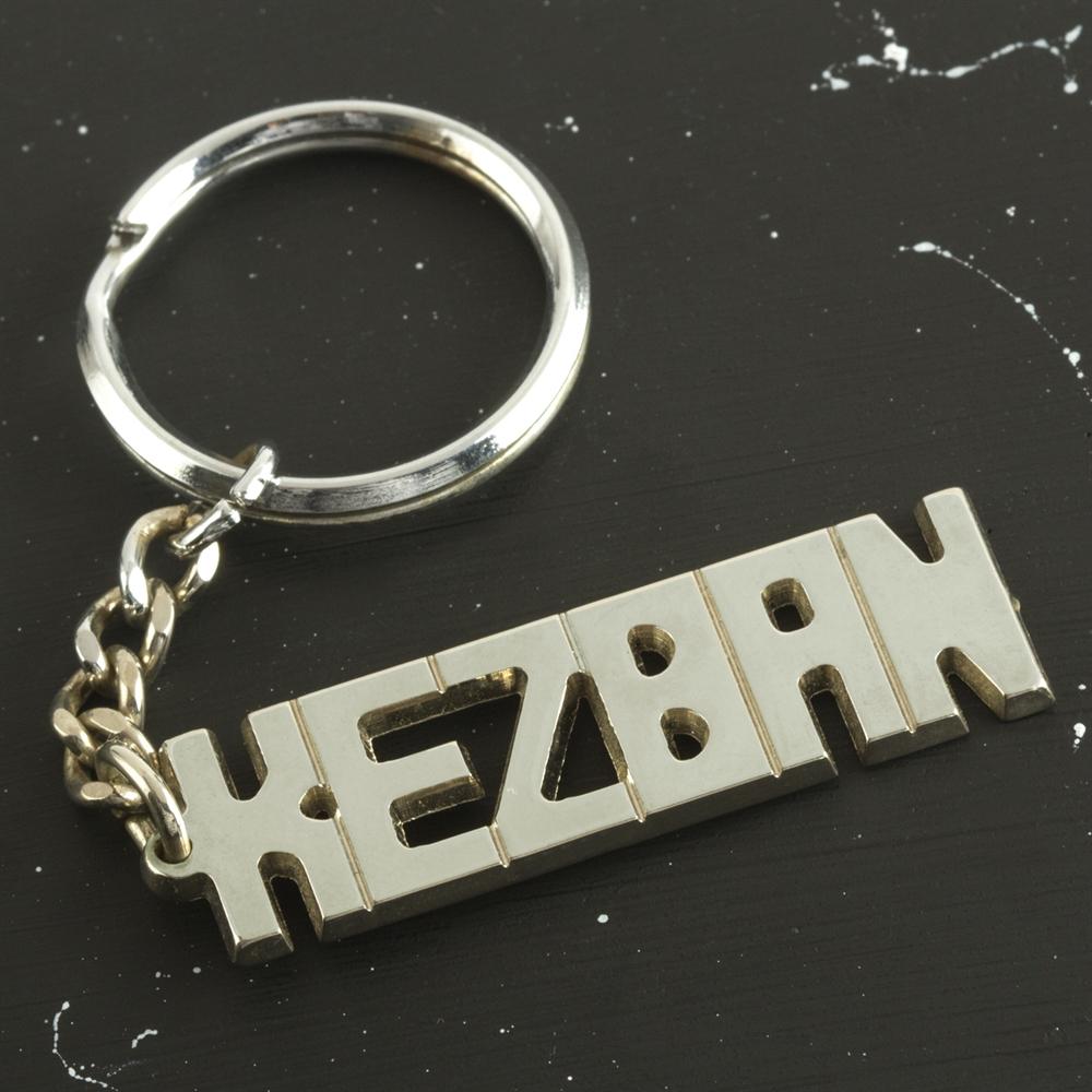 

Kezban Name Keychain