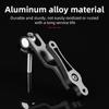 Aluminum Alloy Road Bicycle Stem Water Bottle Mount Adapater Adjustable MTB Bottle Cage Convert Bike Accessories