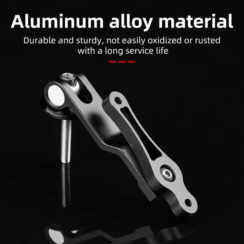 Aluminum Alloy Road Bicycle Stem Water Bottle Mount Adapater Adjustable MTB Bottle Cage Convert Bike Accessories