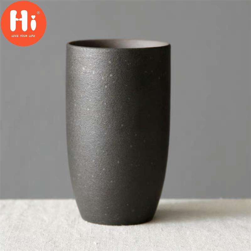 

Керамическая кружка ручной работы в стиле ретро для пары, кружка для кофе, сока, воды, грубая керамика, чашка для завтрака, молока, офисная чашка, посуда для напитков