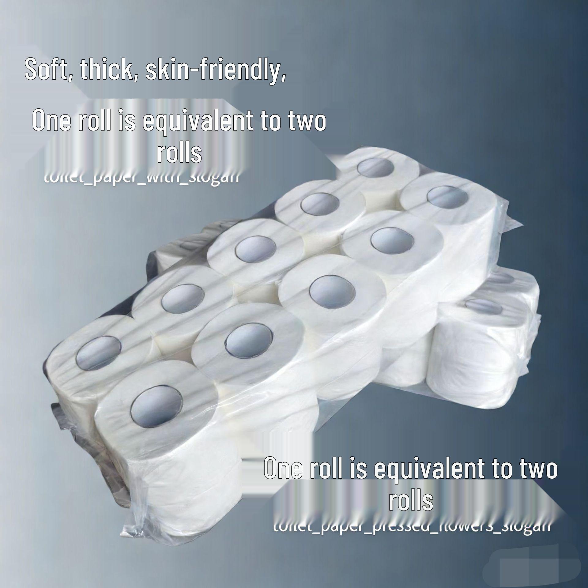 Hotel Cardboard Core Toilet Paper Rolls - Bulk Quantity