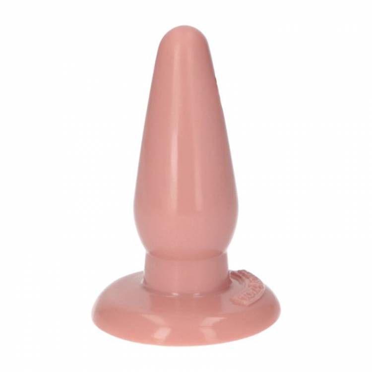 Großer Analplug 16,5cm Hautfarbe