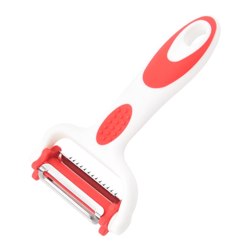 3-in-1 Rotating Peeler & Grater: Multifunctional Kitchen Gadget for Vegetables, Fruits, and Melons