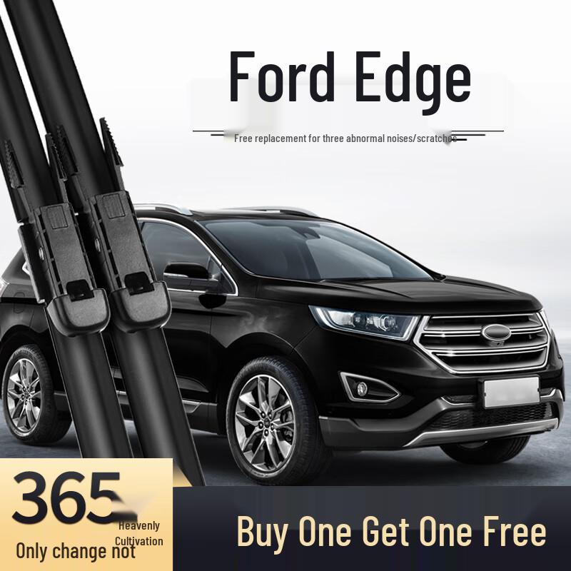 

Ford Edge Wiper Blades & Rubber Strips (2015-2018 Models) - 17 Front & 16 Rear Frameless Framed Wiper Blades