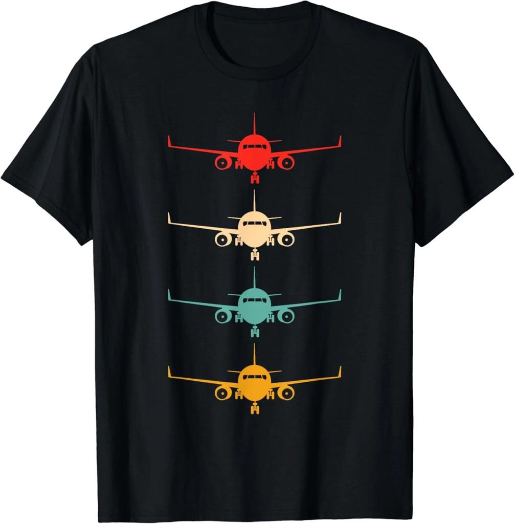 Aviation Airplane Flying Airline Funny Vintage Pilot Gift Unisex T-Shirt