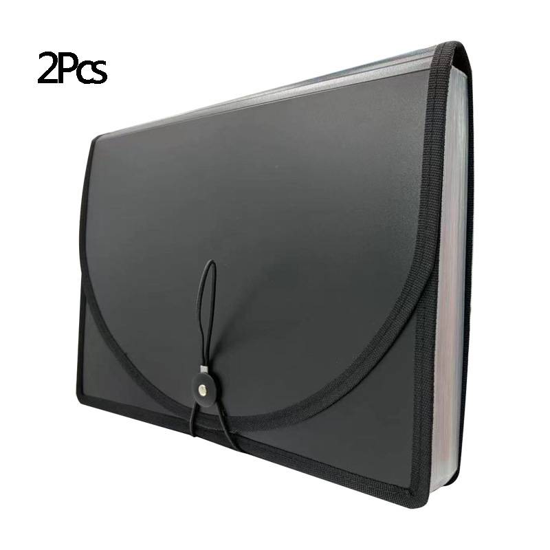 Pockets Accordian File Folder Expanding File Organizer Filing Box Multicolored Paper/Bill/Receipt/Document Holder Bag A4