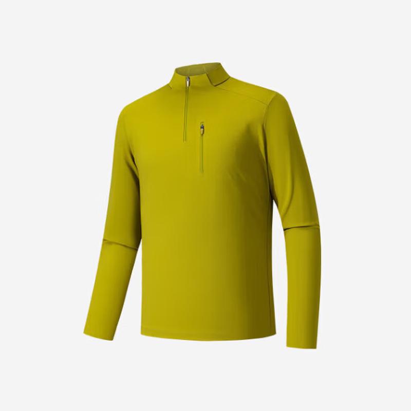 ANTA Champion All-Weather Men's Brushed Long-Sleeve Knit Shirt