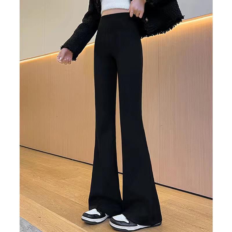2024 Women's High Waist Flared Leggings – Hip-Lifting Slim Fit Pants