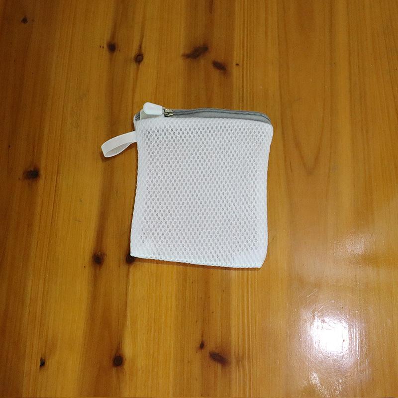 1pcs 10x10cm Laundry Sock & Small Item Storage Bags With Zipper Closure - Heavy-Duty Mesh Laundry Bags With Corner Design