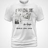 Baumwoll-T-Shirt Take On Me A-Ha Furuholmen Morten Harket Waaktaar-Savoy Unisex T-Shirt