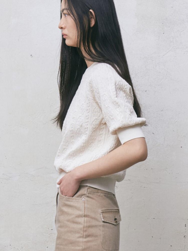 COTE28-1 Jacquard Pullover