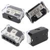 Auto Junction Box Automotive Electronic Parts 4 Way Ground Box Multi-functional for Car Audio Stereo Amplifier 4GA Out Distribution Blocks