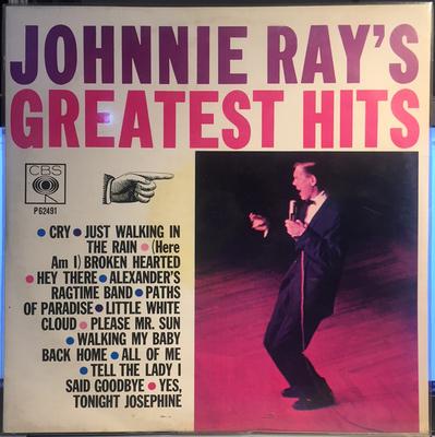 LP Schallplatte JOHNNIE RAY - Johnnie Ray's Greatest Hits P62491 CBS 1969 Niederlande Rock Gebraucht