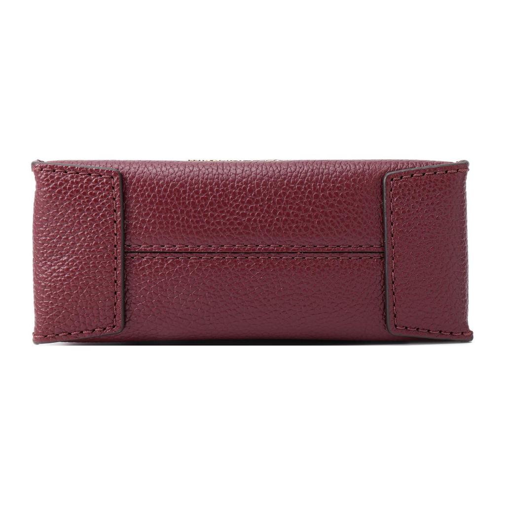 New MICHAEL KORS Mercer Cow Leather Sheet Music Bag, Trunk Bag, Shoulder Bag, Crossbody Bag Mini Women's Fuchsia 35S1GM9T0L-580