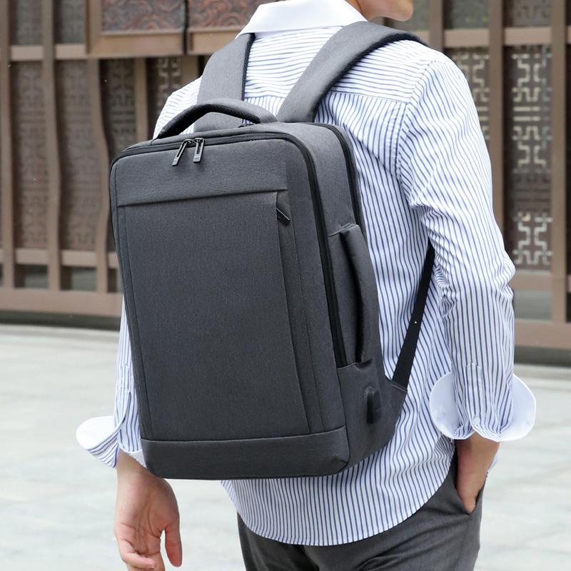 Men'S Backpack Premium Business Large Capacity Multifunctional Luggage Backpack Short Trip Travel Bag