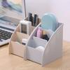 Plastic TV Remote Control Storage Holder Mobile Phone Holder Stand Washable Home Office Storage Boxes Desktop Storage Case