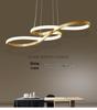 LED Musical Note Pendant Light - Modern, Irregular Design for Living Room, Restaurant, or Nordic Dining Spaces