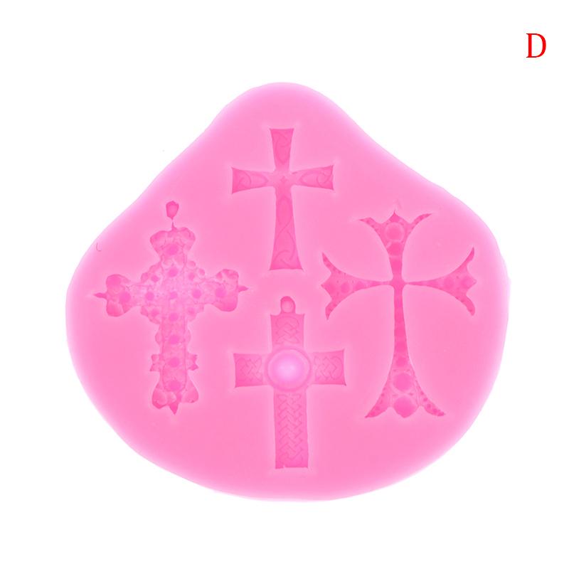 

Cross Of Jesus Silicone Fondant Cake Mold Baking Decorating Tools Mold Tool D