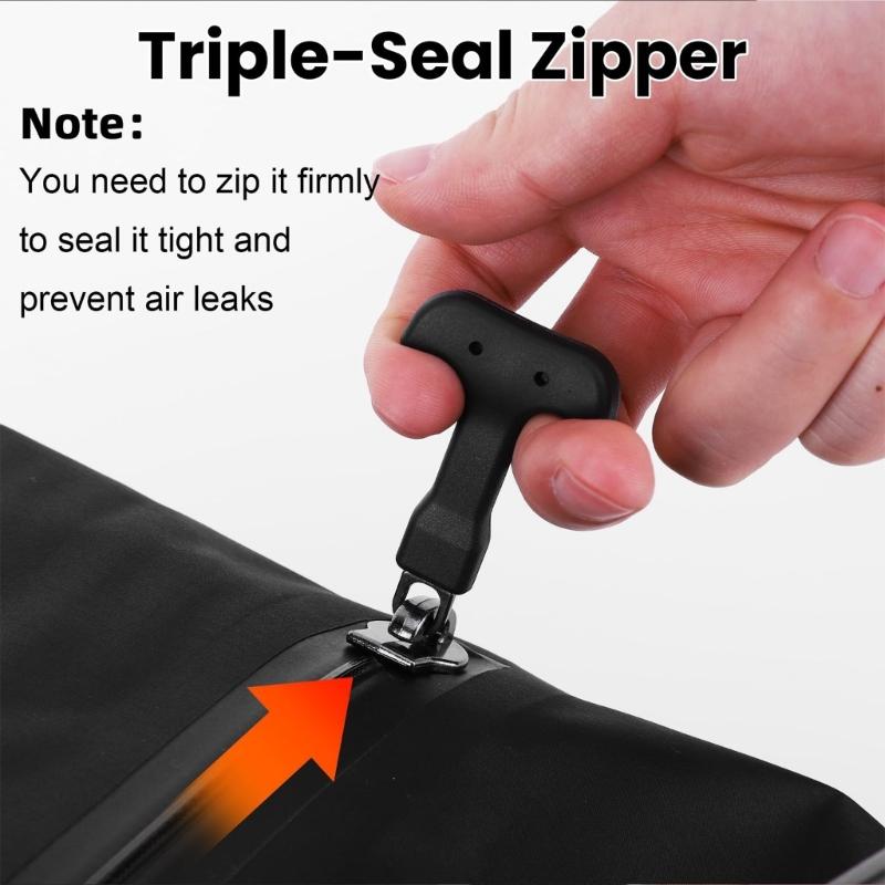Waterproof 17L Vacuum Storage Bag Featuring Rechargeable Pump for Moisture Resistance in Humid Environments