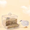 Rutin Chicken Automatic Food Feeder Large Capacity Anti-overturning Food Box Small Animal Feeding Supplies