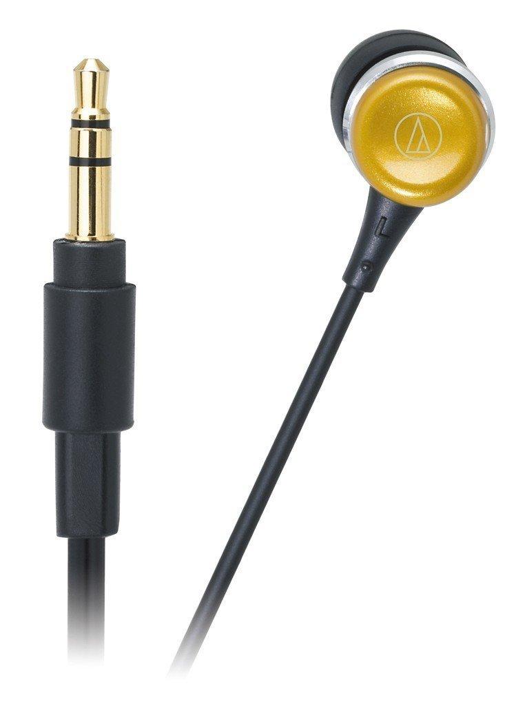 

Внутриканальные наушники Audio Technica YL ATH-CK300S жёлтый