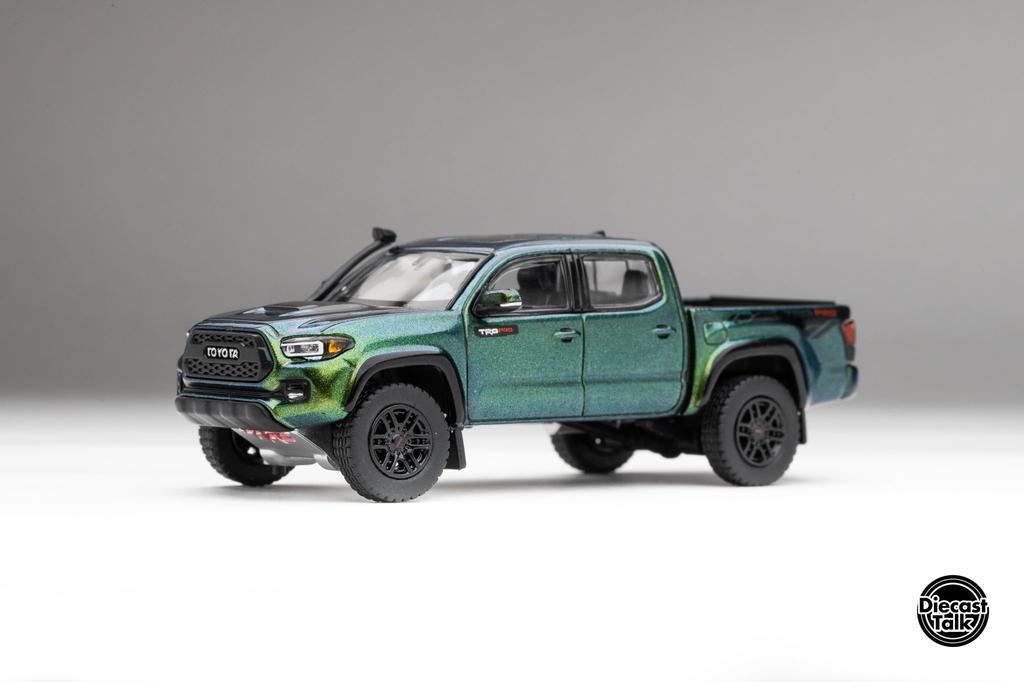 FREESTYLE GCD Scale Toyota Tacoma TRD PRO Magic Green DiecastTalk Custom Order Finished Model DTGSPC10 1/64