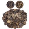 [FUPUTWO] Antique Gold Coins, Casino Treasure Chest, Gold Money, Old Coins, Pirate, 300 Pieces (Bronze)