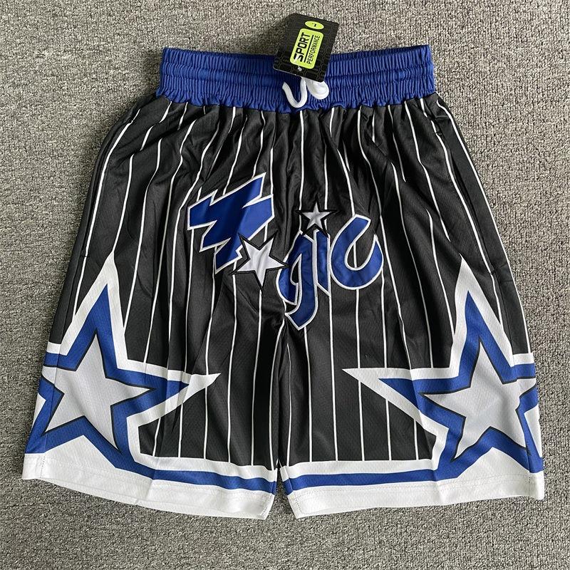Mens Magic Star Striped Basketball Shorts Elastic Drawstring Sport Casual Shorts L чёрный
