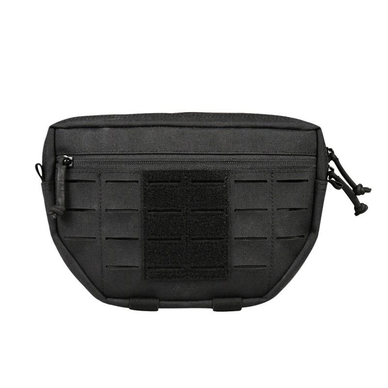 

Outdoor Sports 1000D Nylon Molle Multifunctional Tool Bag Sundries Vest Belly чорний