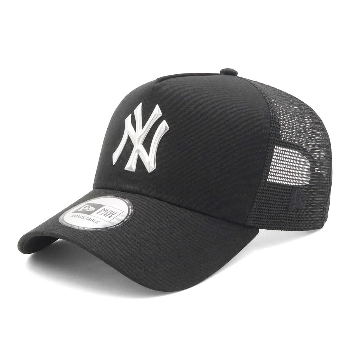 Сетчатая кепка MLB NY Черная FREE 940AFTR NEYYAN ТПУ ЛОГОТИП ЧЕРНЫЙ [New Era] 9FORTYA-FRAME