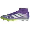 Adizero F50 League Mid FG MG Radiant Blaze Pack Scarpe da Ginnastica Unisex Viola Viola-Rush Nuvola-Bianca JI0886
