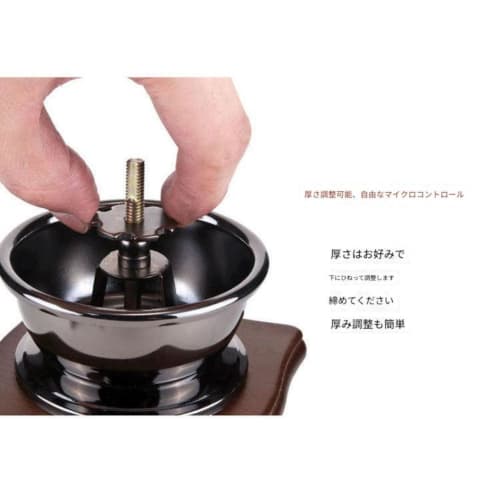 Coffee Bean Grinders, Hand-Cranked Coffee Grinder, Household Manual Bean Grinders, Vintage Log Grinder, Coffee Mill, Coffee Mill Grinders, Kalita Coff